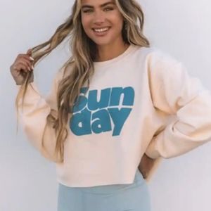 Vici cropped Sunday sweatshirt S/M